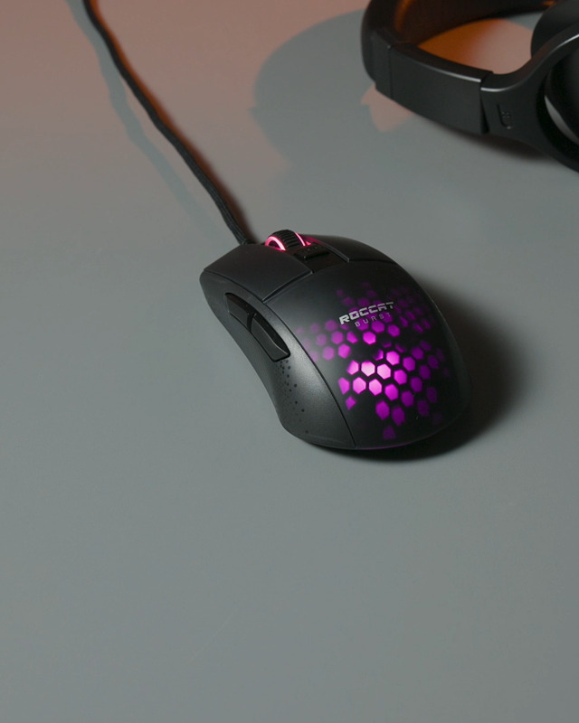 Amazon.co.jp: ROCCAT ゲーミングマウス Burst Pro 有線 USB ブラック